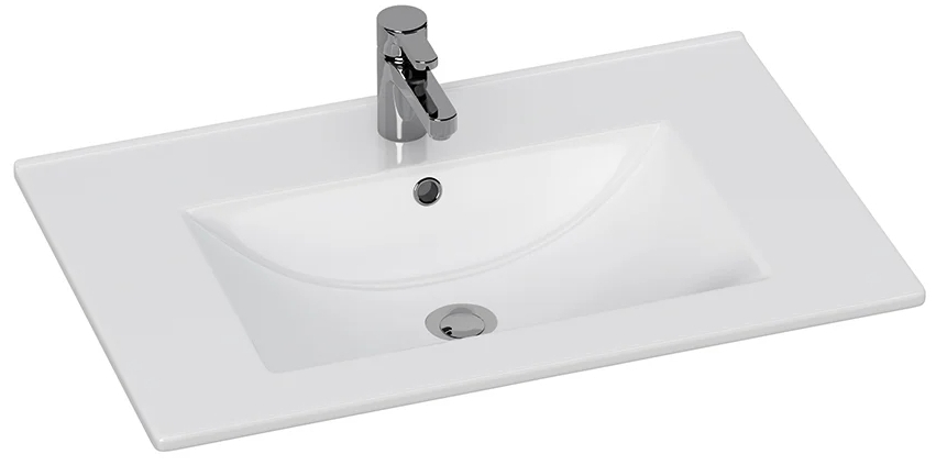 в продаже Тумба Sanwerk Грета белая с умывальником Qtap 70 см (MV0000884) - фото 3