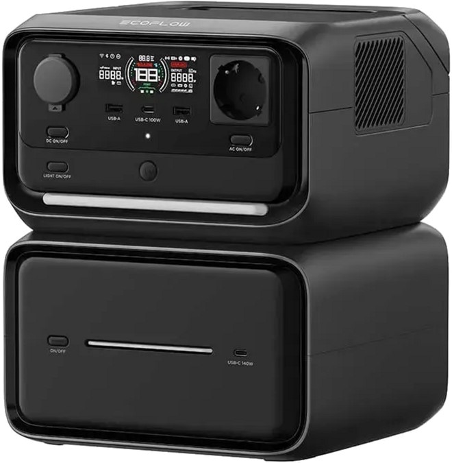 EcoFlow River 3 Max Plus, 600Вт / 858Вт*год