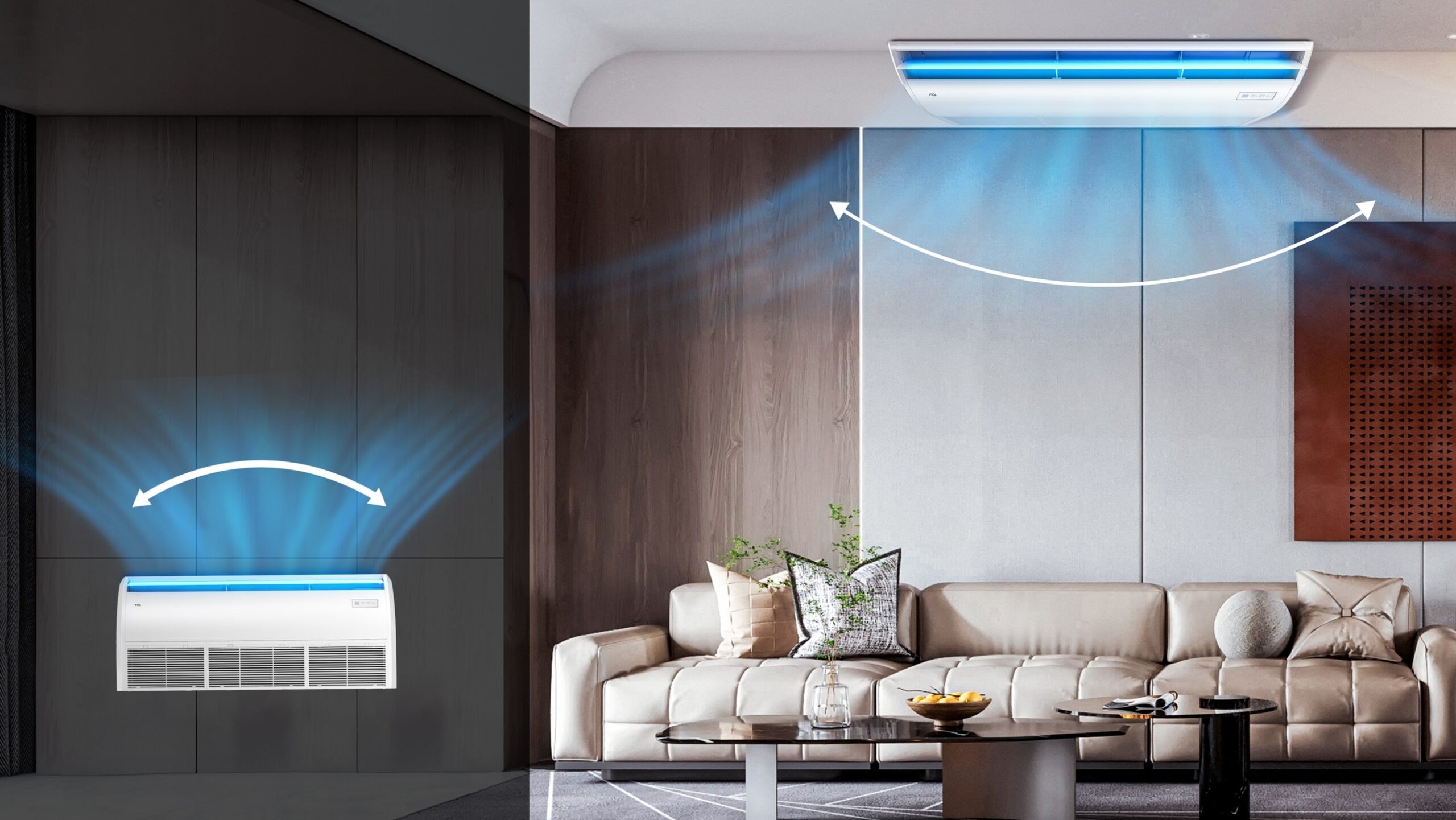 Кондиционер сплит-система TCL Floor&Ceiling Inventer R32 TCC-55ZHRH/DV7I Wi-Fi инструкция - изображение 6