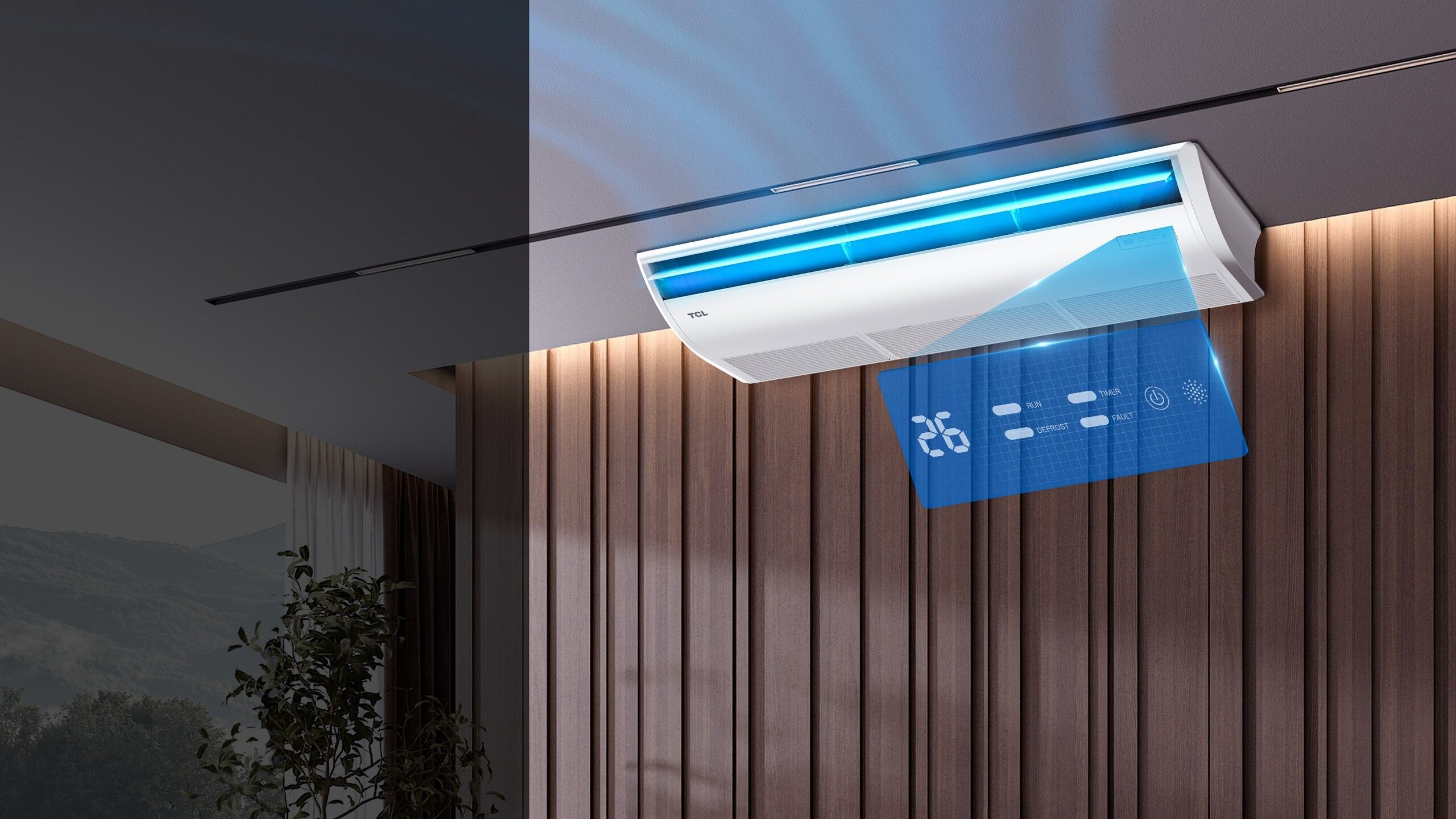TCL Floor&Ceiling Inventer R32 TCC-55ZHRH/DV7I Wi-Fi в магазине в Киеве - фото 10