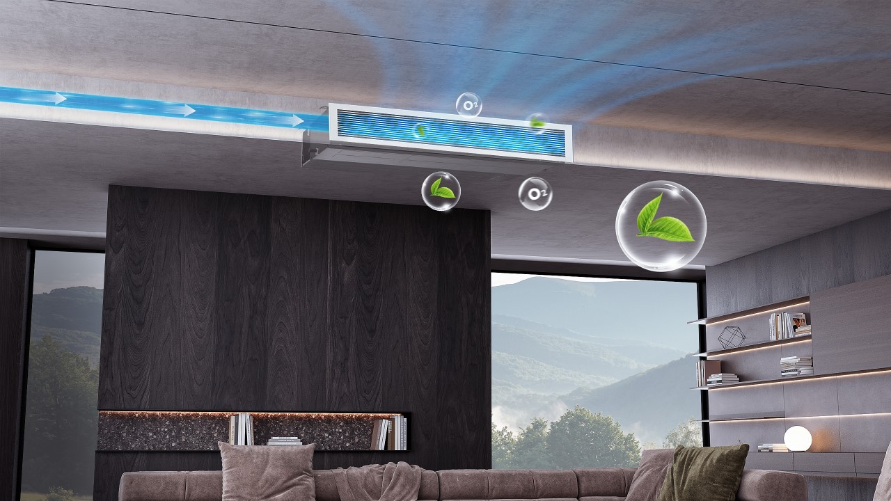Кондиционер сплит-система TCL Duct Inventer R32 TCC-24D2HWH/DVI Wi-Fi внешний вид - фото 9