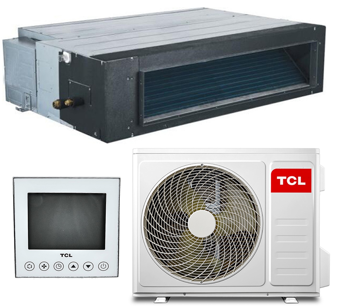 TCL Duct Inventer R32 TCC-24D2HWH/DVI Wi-Fi
