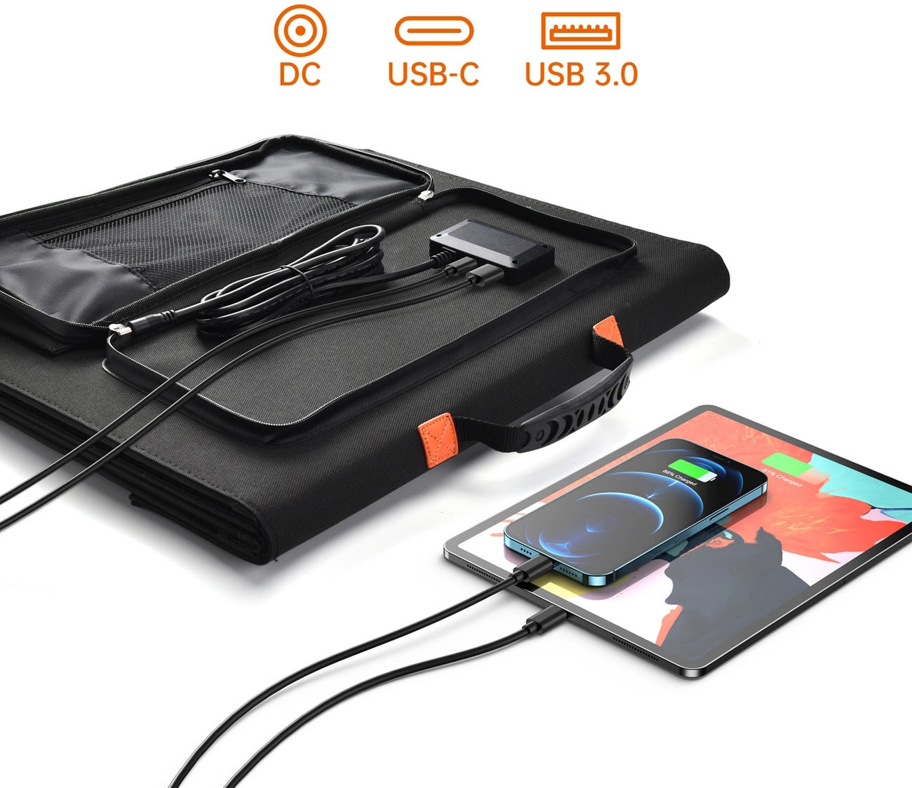 Портативная солнечная батарея Choetech 120W (SC008-V2-BK) отзывы - изображения 5