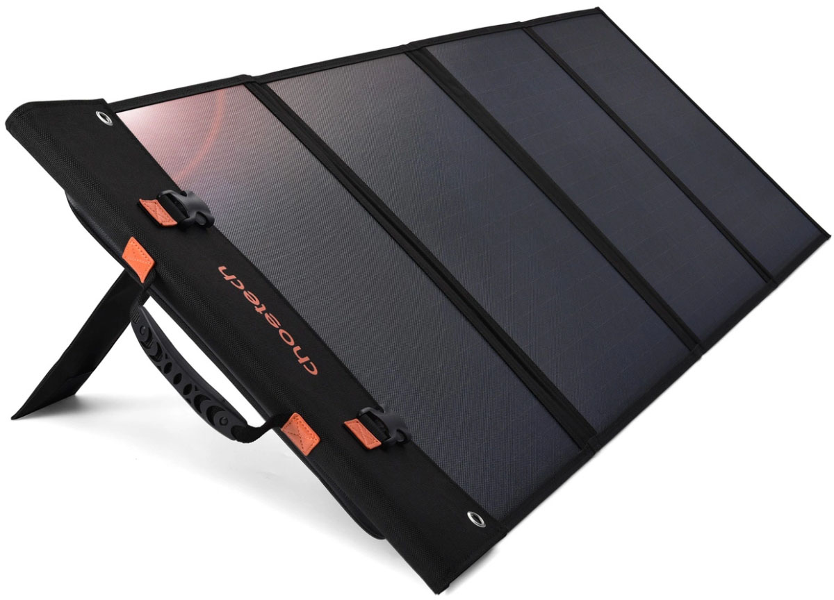 Портативная солнечная батарея Choetech 120W (SC008-V2-BK)