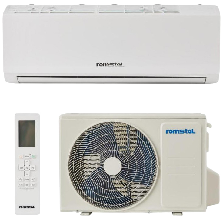 Кондиціонер спліт-система Romstal Ecovent 500 12 (81AC0249) Wi-Fi