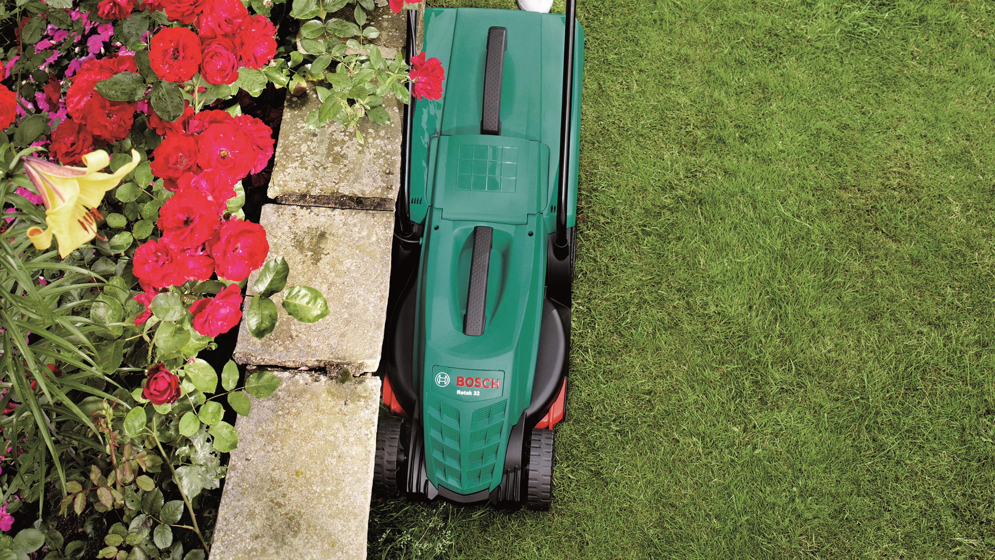 Газонокосарка Bosch Rotak 320 ER WEEU (1.2 кВт, 320 мм) (06008A600A) відгуки - зображення 5