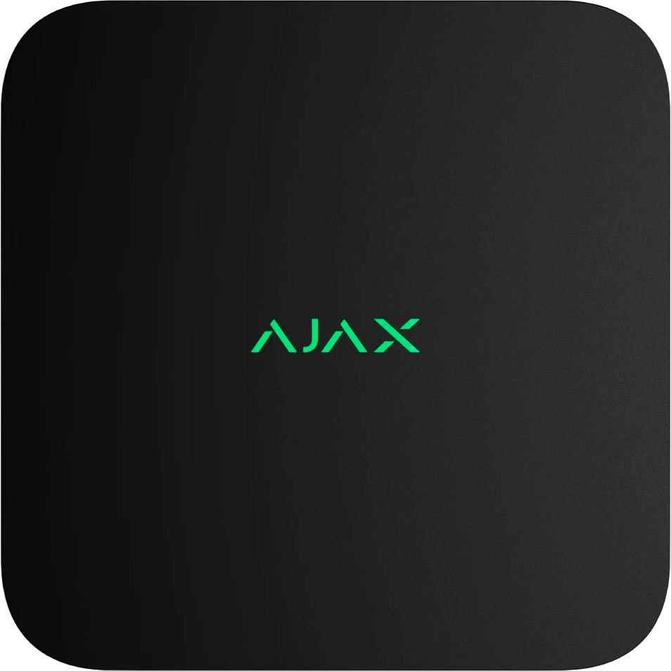 Характеристики видеорегистратор Ajax NVR DC (8ch) Black