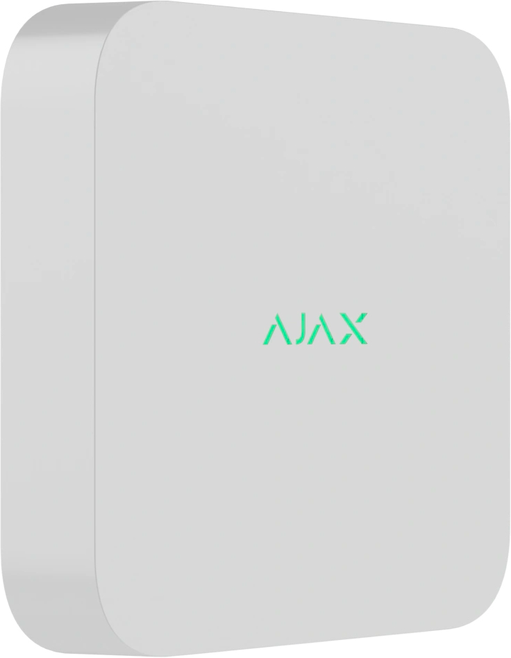 Відеореєстратор Ajax NVR DC (16ch) White ціна 9399 грн - фотографія 2