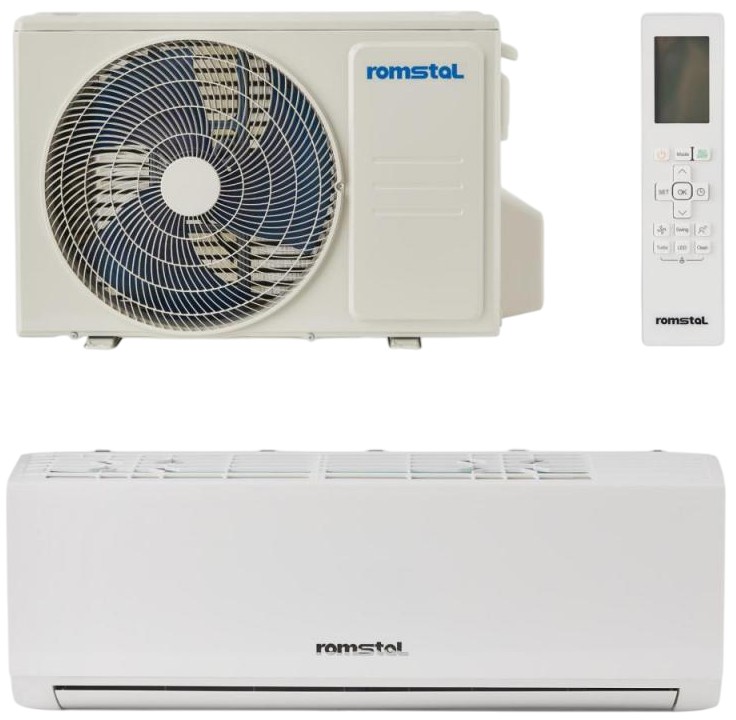 Кондиционер сплит-система Romstal Ecovent 500 9 (81AC0248) Wi-Fi
