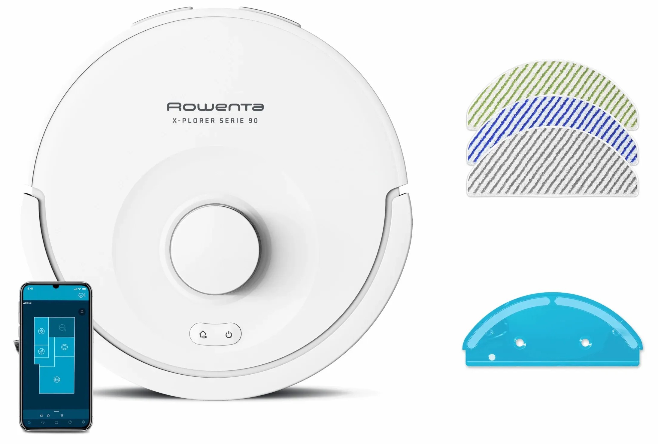 Робот-пилосос Rowenta X-Plorer Serie 90 (RR8777WH) ціна 13999 грн - фотографія 2