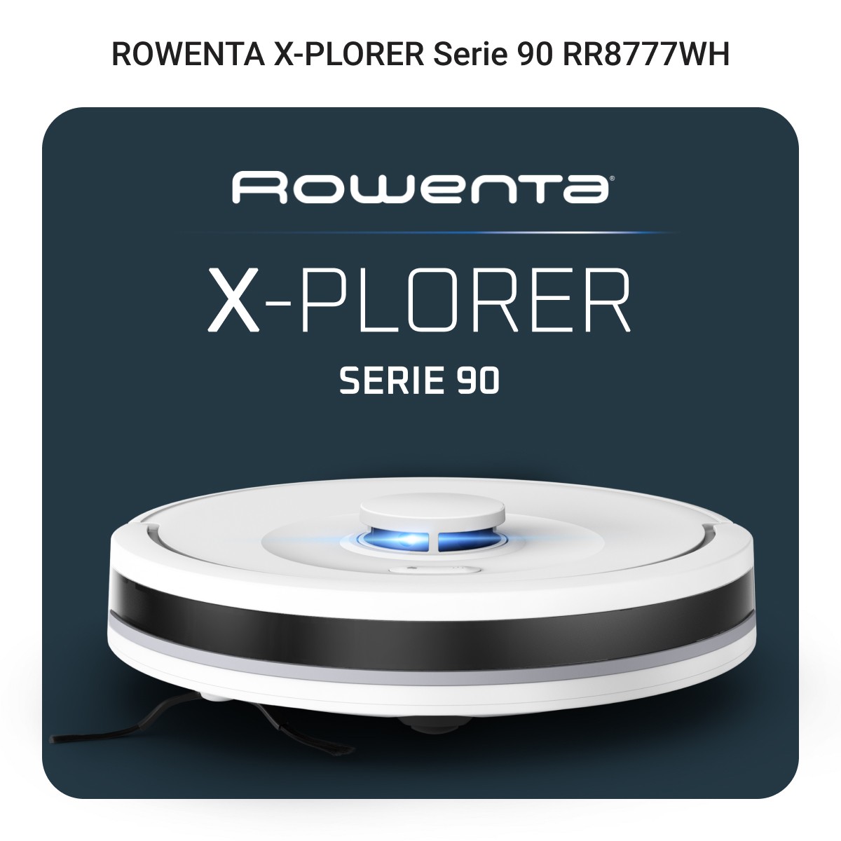 Робот-пилосос Rowenta X-Plorer Serie 90 (RR8777WH) зовнішній вигляд - фото 9
