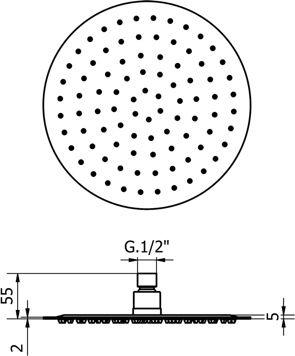 Demm 6470 (61734.C) Габаритные размеры
