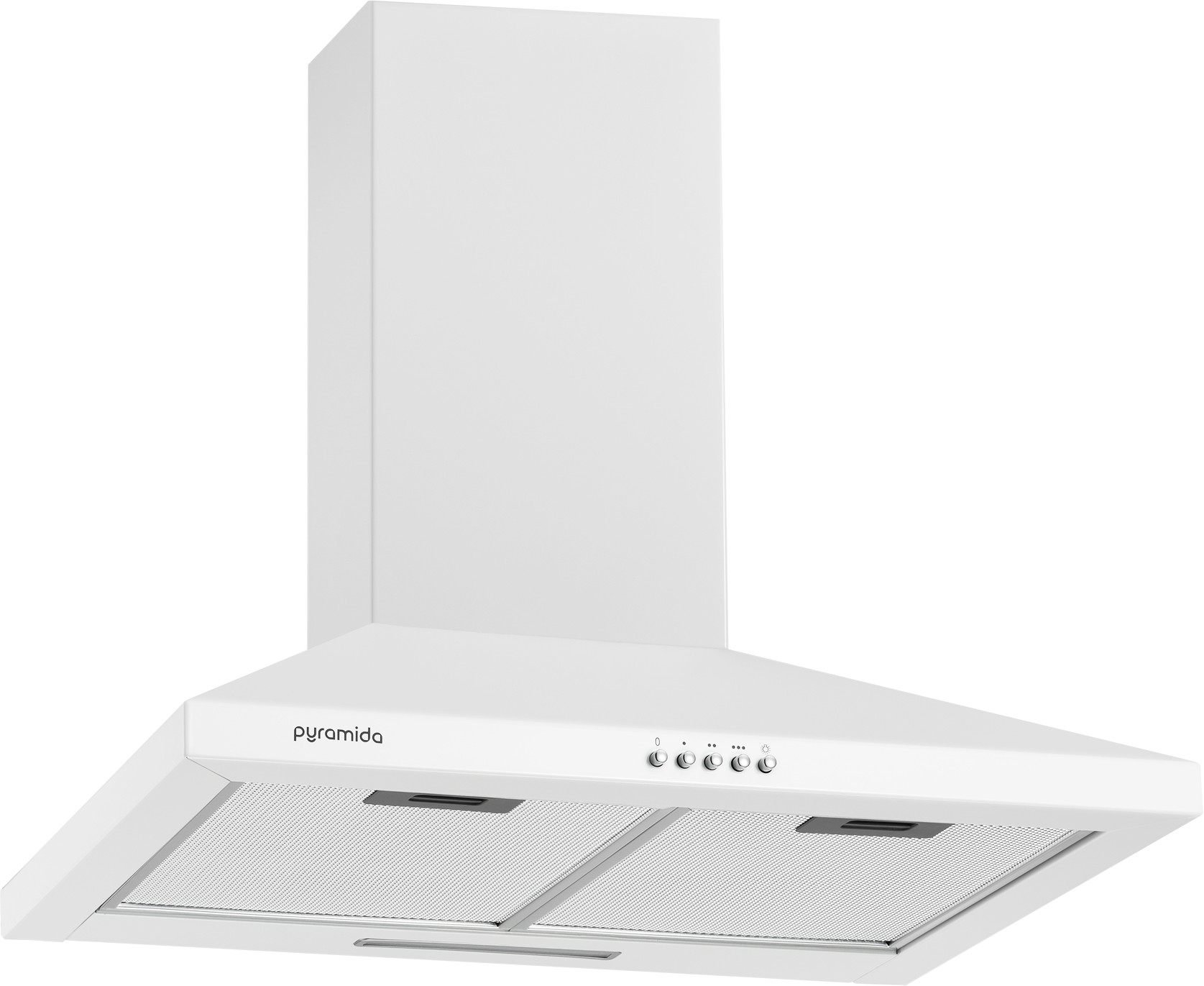 Кухонная вытяжка Pyramida KX 60 (750) B WH цена 4999 грн - фотография 2