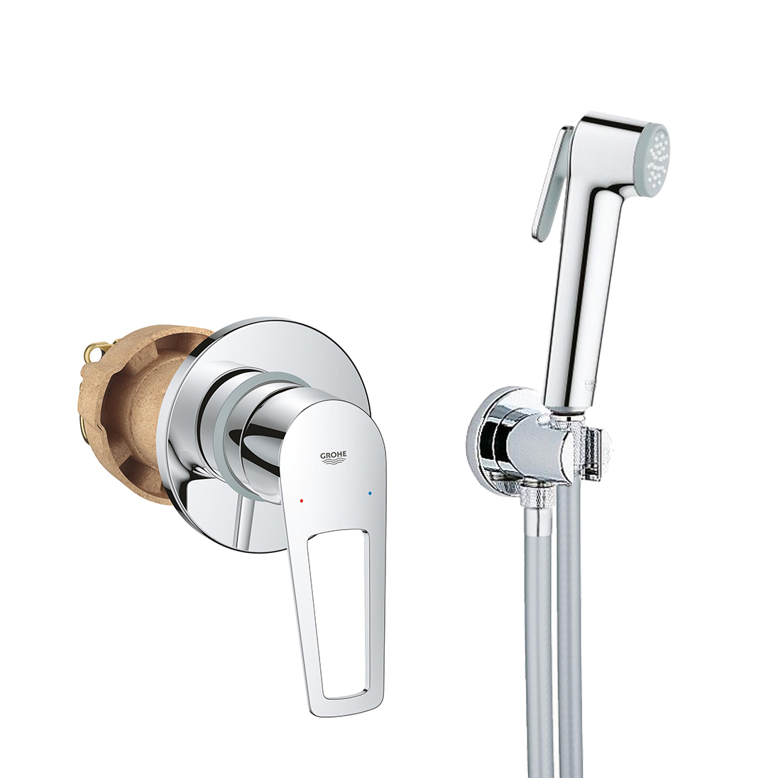 Смеситель Grohe скрытого монтажа Grohe BauLoop New UA11104202