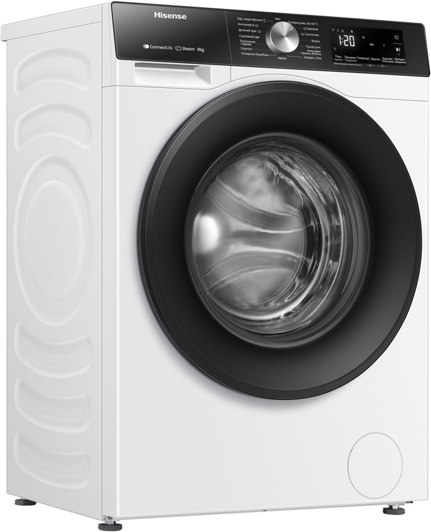 Стиральная машина Hisense WF3S8043BW3/UA цена 16999 грн - фотография 2