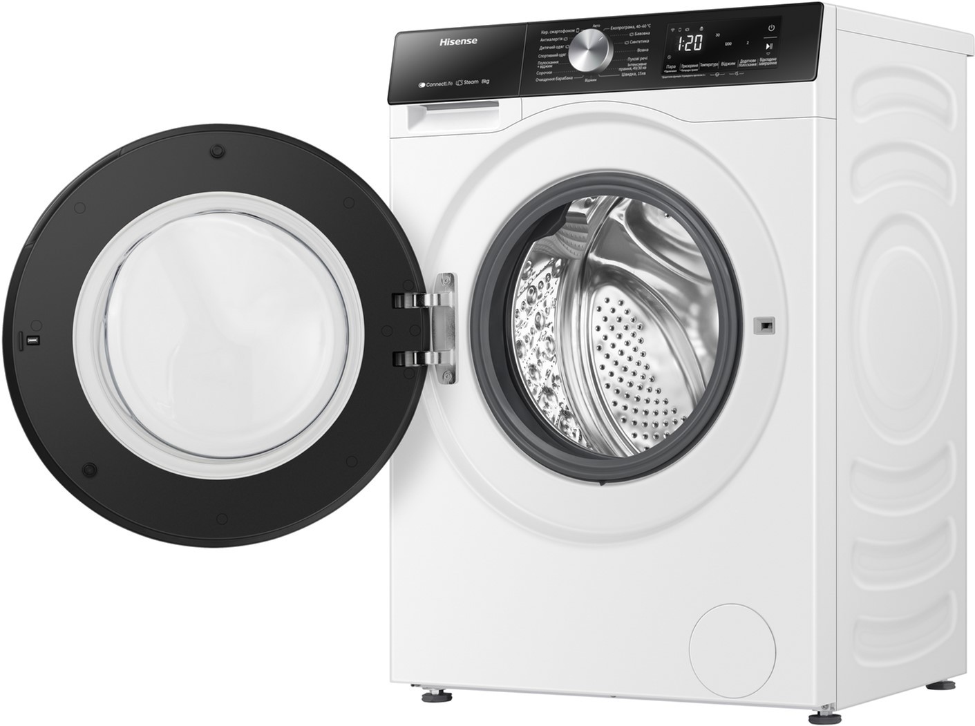 в продаже Стиральная машина Hisense WF3S8043BW3/UA - фото 3