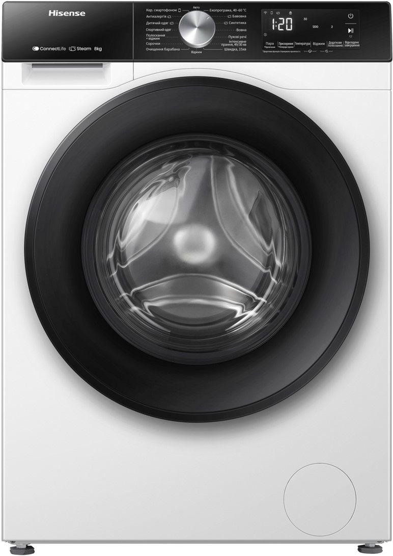 Стиральная машина Hisense WF3S8043BW3/UA