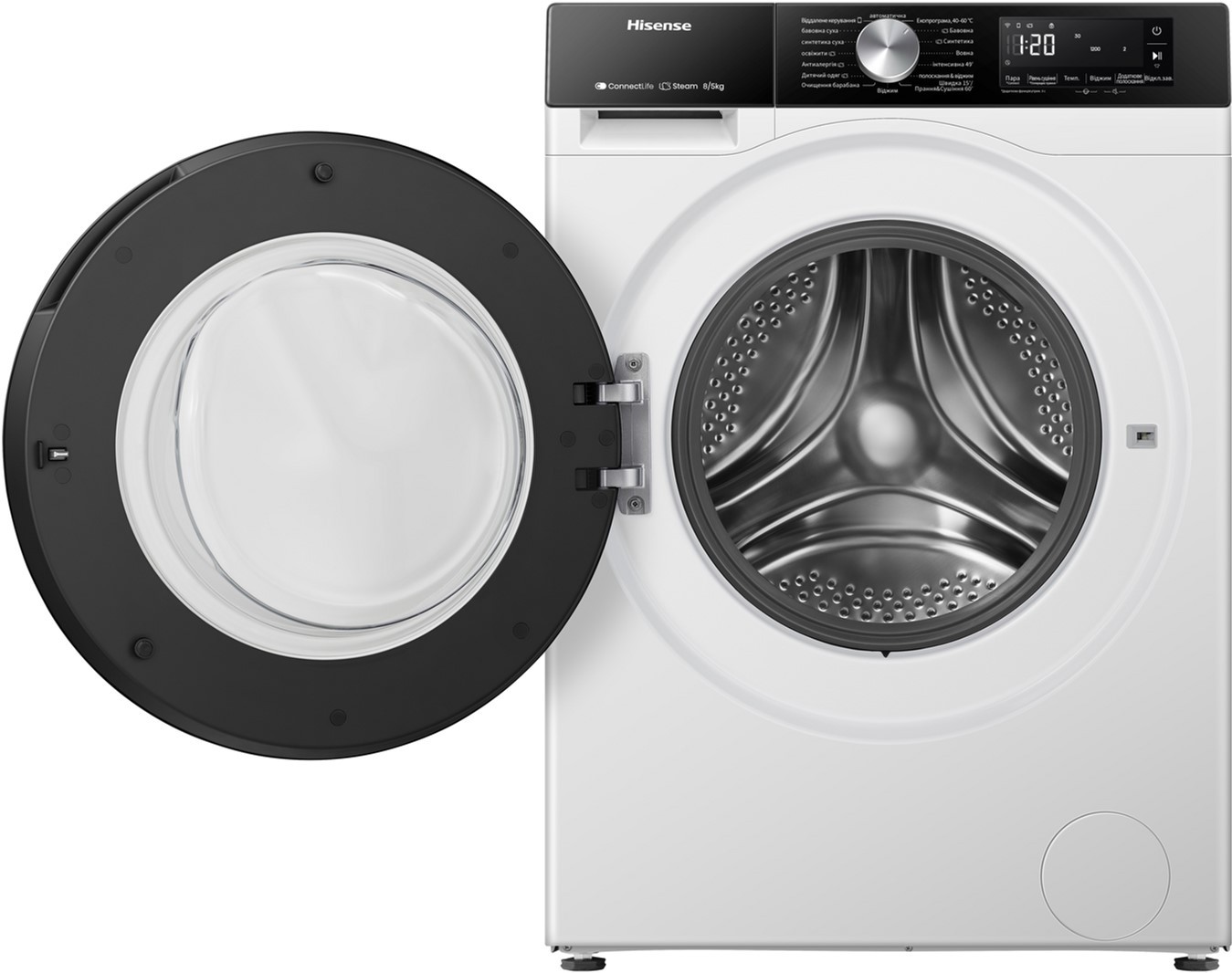 в продажу Прально-сушильна машина Hisense WD3S8043BW3/UA - фото 3