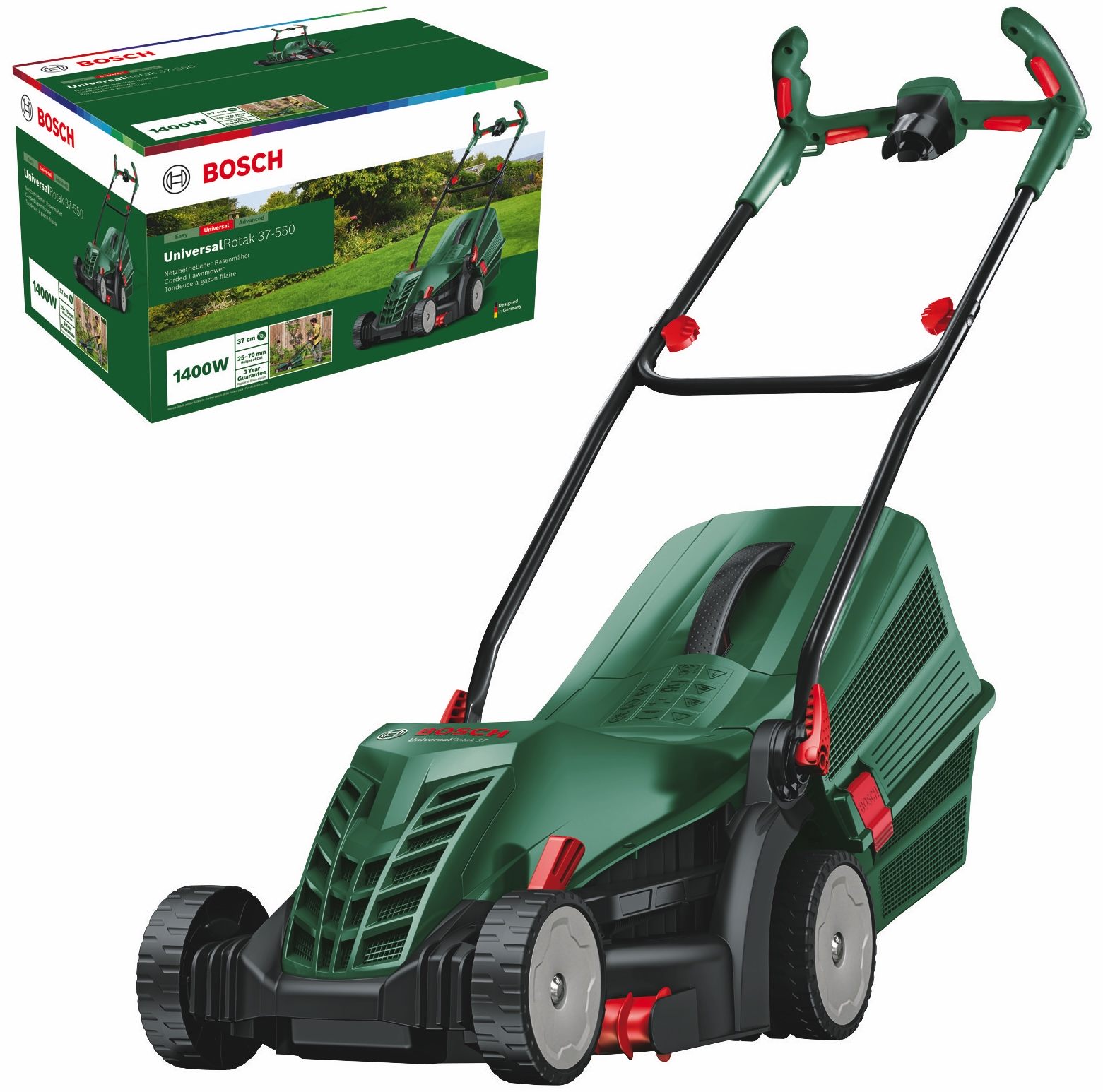 Газонокосилка Bosch UniversalRotak 37-555 (06008A6501) цена 5984 грн - фотография 2