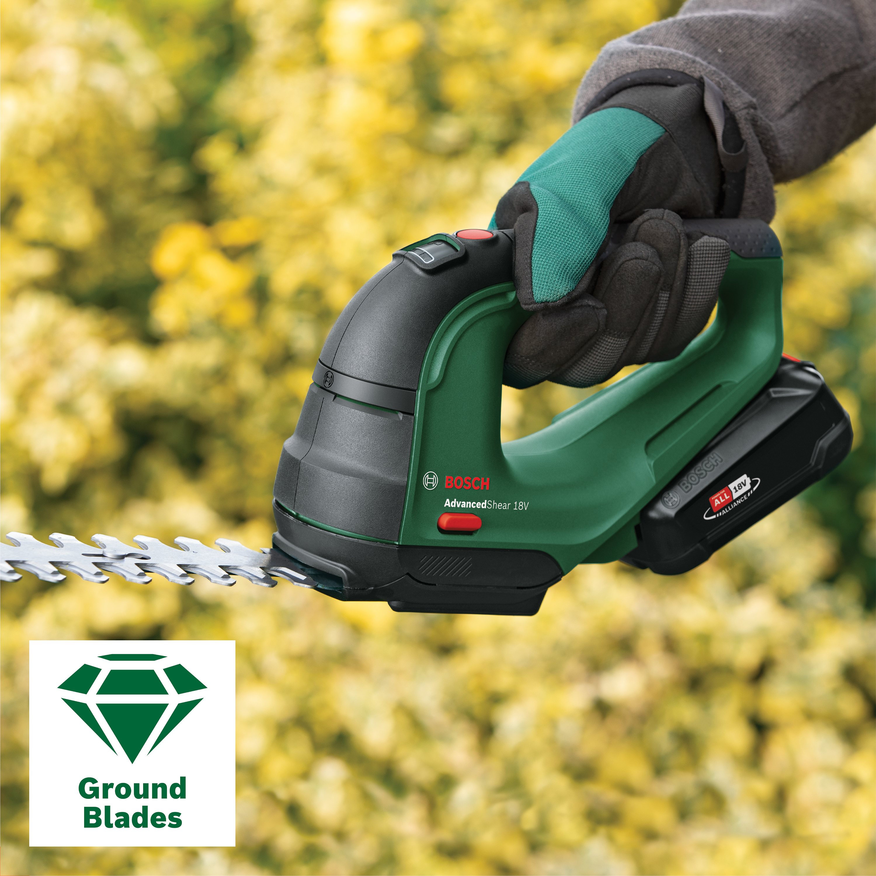Кущоріз Bosch Advanced Shear 18V-10 (0600857001) зовнішній вигляд - фото 9