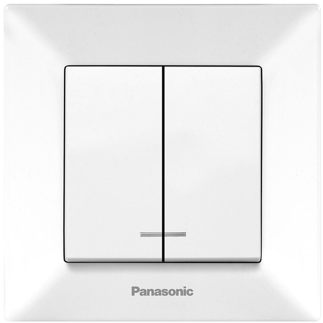 Выключатель Panasonic Arkedia Slim (WNTC00102WH-UA)