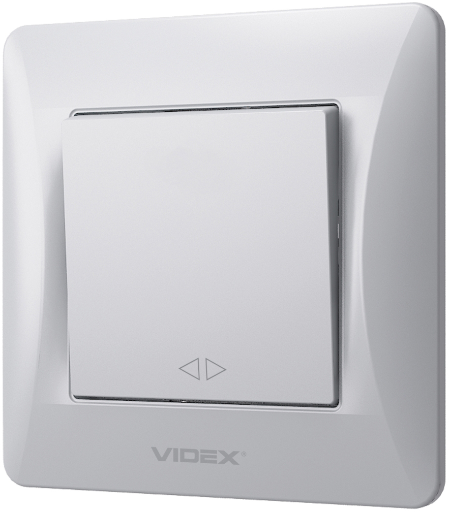 Вимикач Videx Binera (VF-BNSW1I-SS) ціна 222 грн - фотографія 2