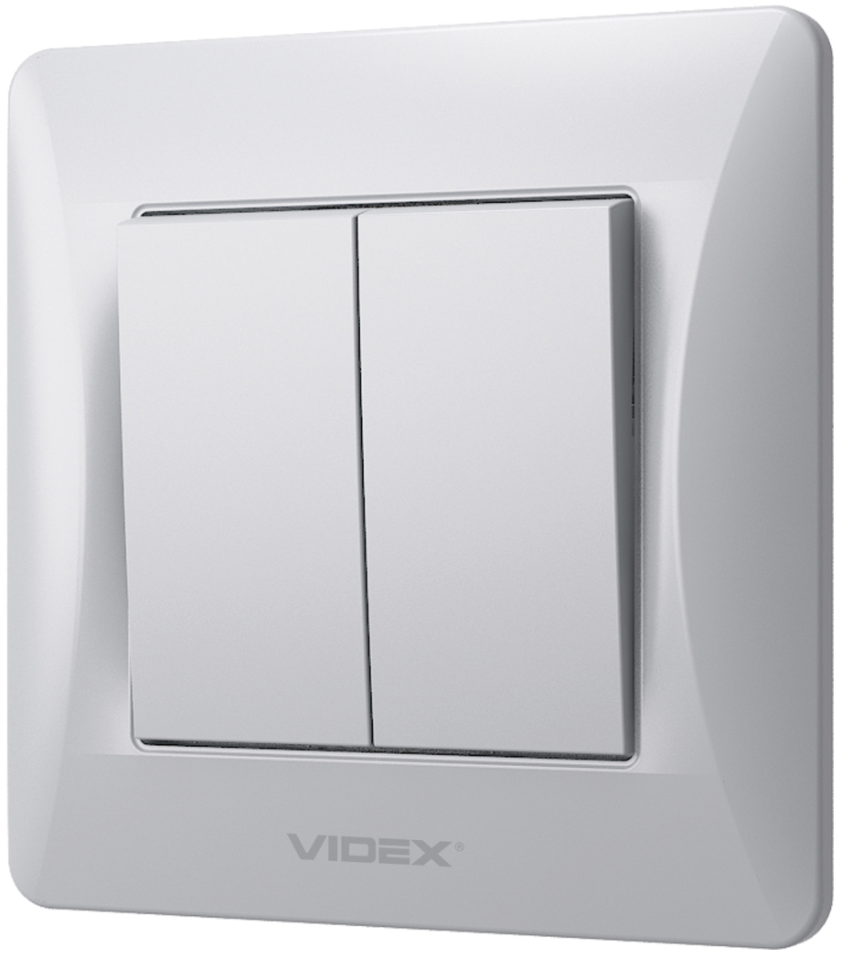 Выключатель Videx Binera (VF-BNSW2-SS) цена 155 грн - фотография 2