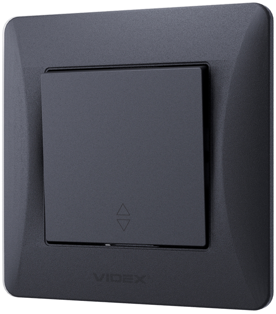 Выключатель Videx Binera (VF-BNSW1P-BG) цена 0 грн - фотография 2