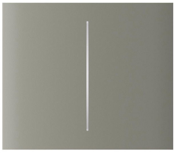 Кнопка вимикача Ajax CenterButton Vertical 2-gang for LightSwitch Jeweler, Olive (000046480)