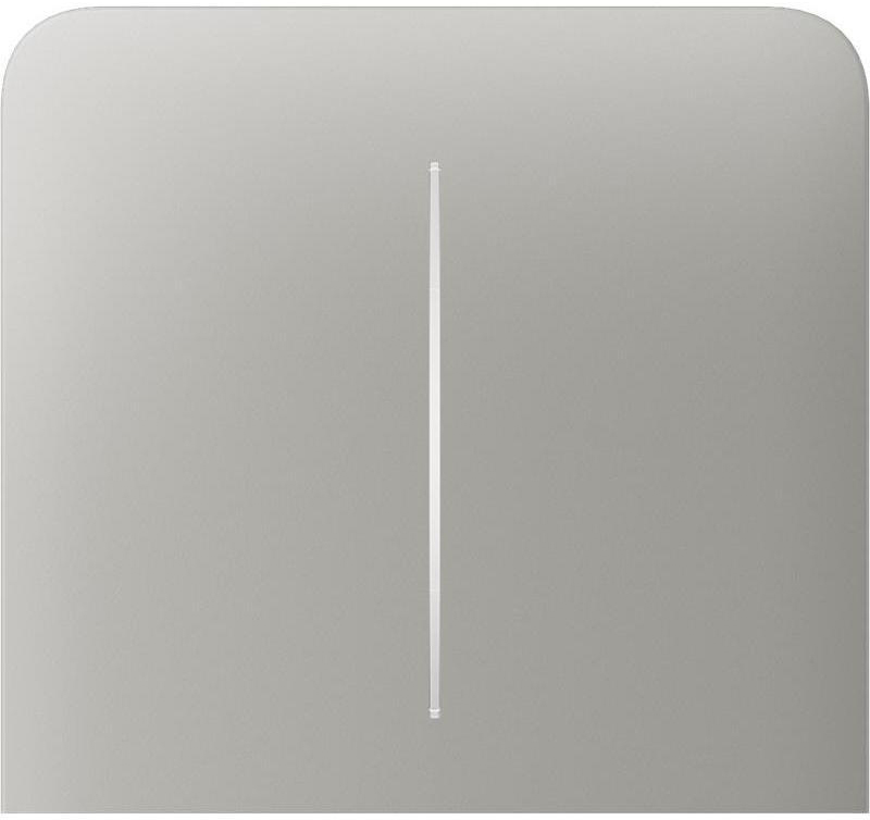 Кнопка вимикача Ajax SideButton Vertical 2-gang for LightSwitch Jeweler, Oyster (000046492)