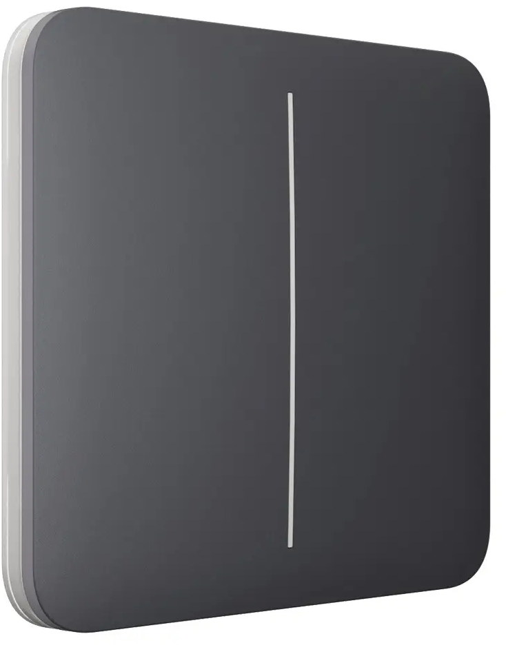 Ajax LightSwitch 2-gang Graphite (000030625)