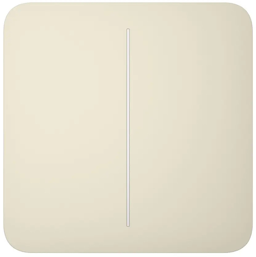 Розумний вимикач Ajax LightSwitch 2-gang Ivory (000030632) ціна 2495 грн - фотографія 2