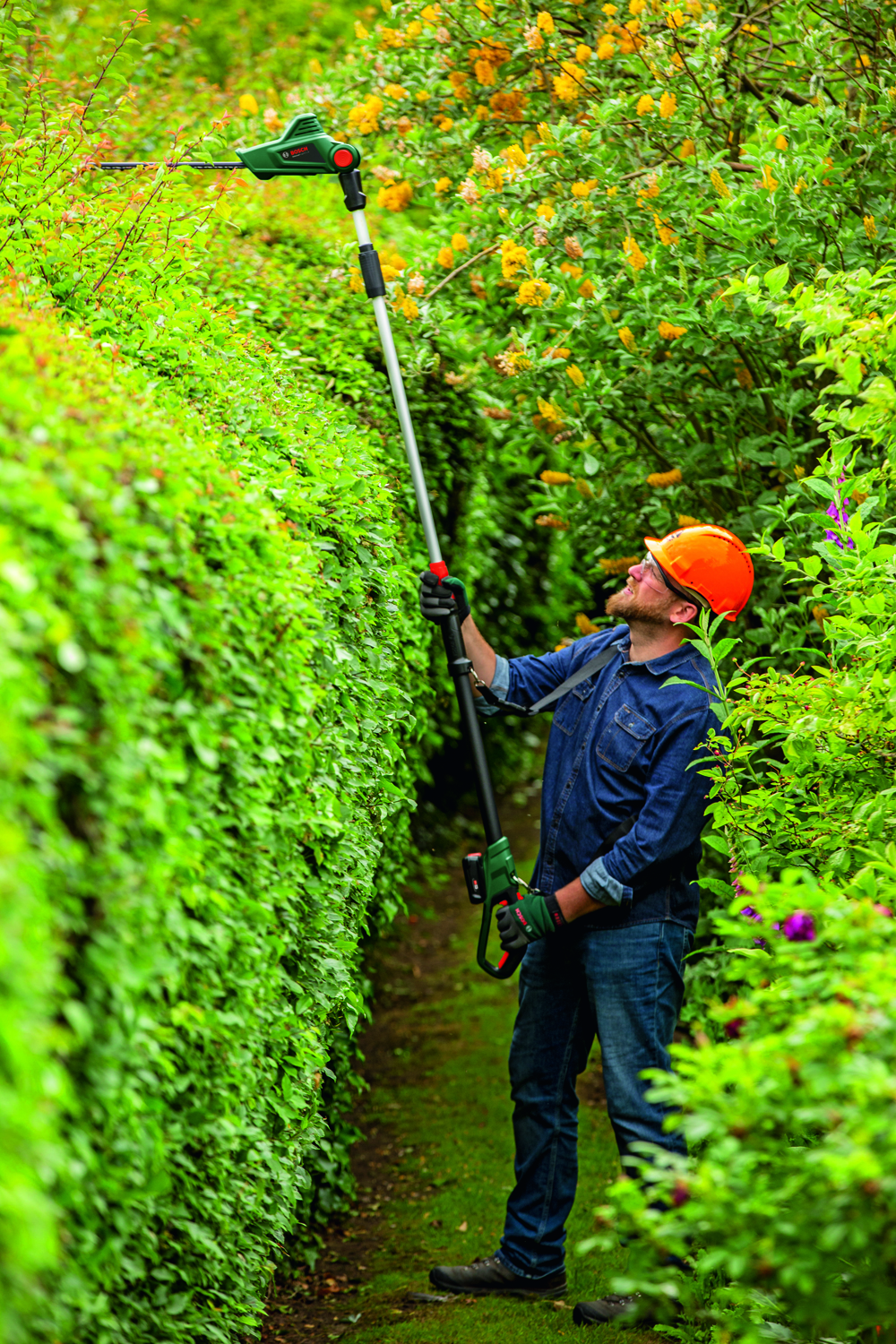 Кусторез Bosch UniversalHedgePole 18 (06008B3000) внешний вид - фото 9