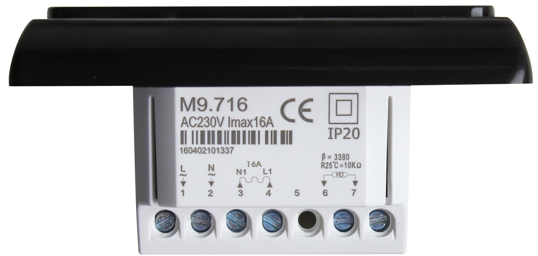 Терморегулятор Heat Plus M9.716 Black отзывы - изображения 5