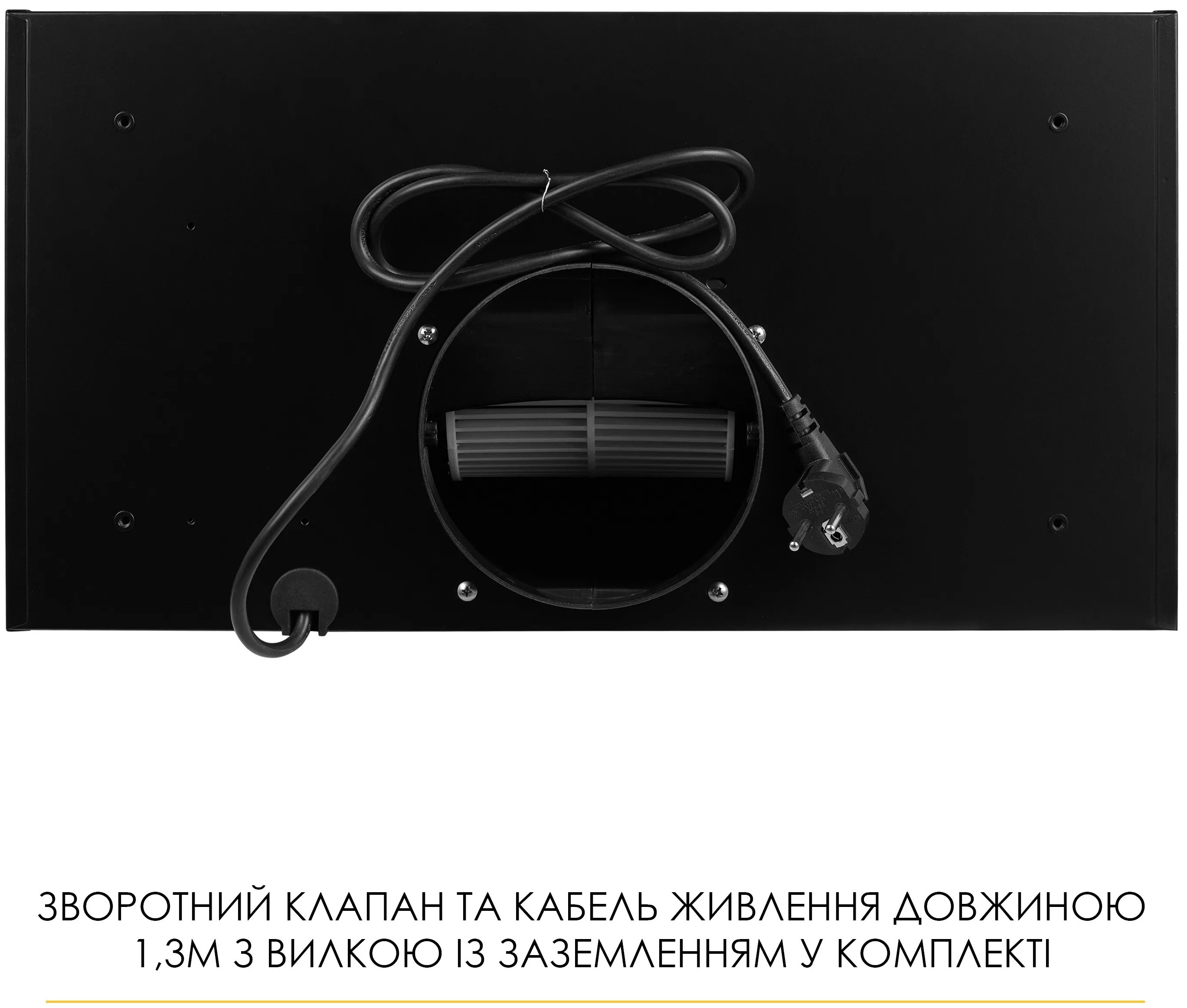 Кухонна витяжка Weilor Luna WBG 58 Black огляд - фото 11