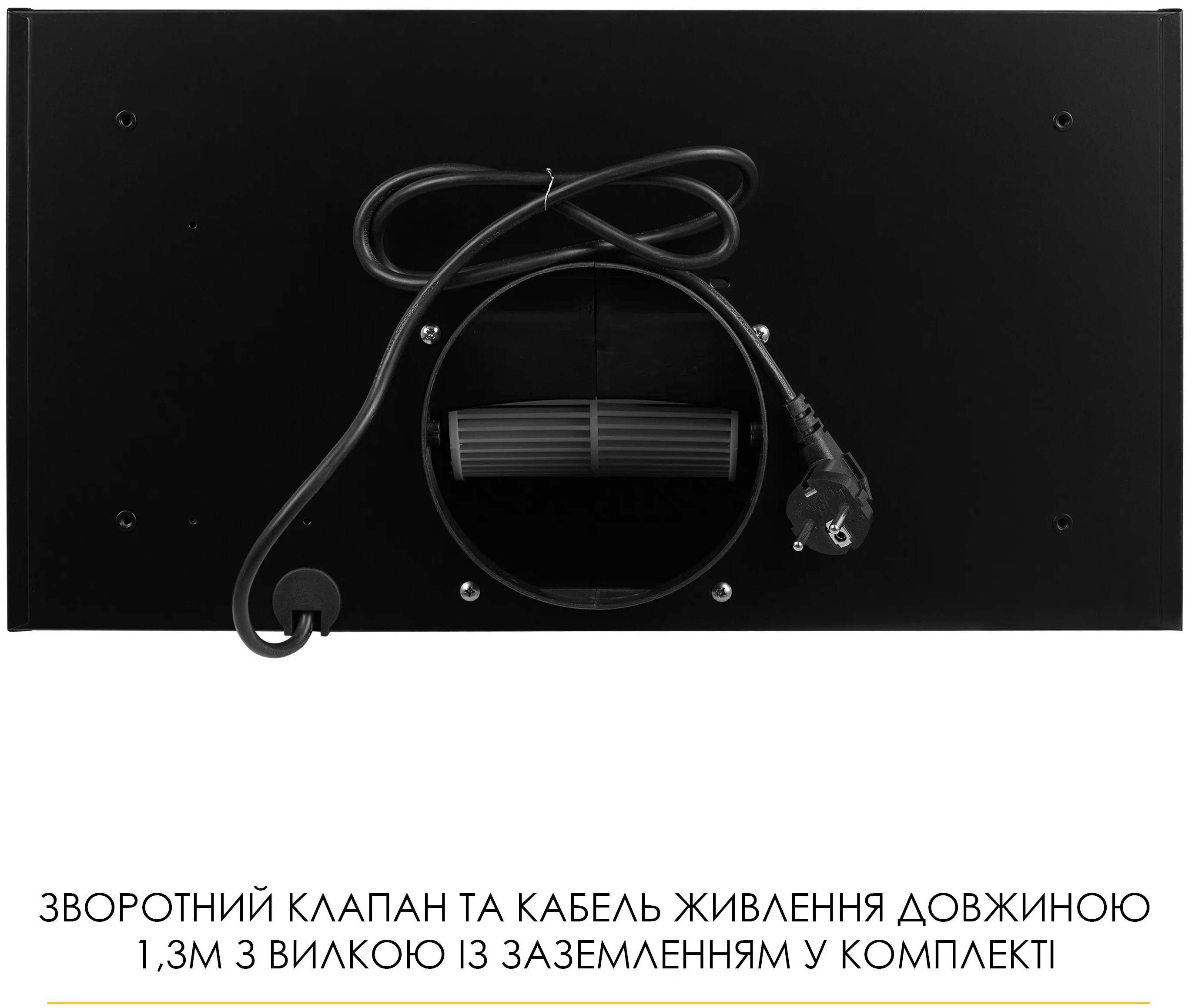 Кухонна витяжка Weilor Luna WBG 56 Black огляд - фото 11