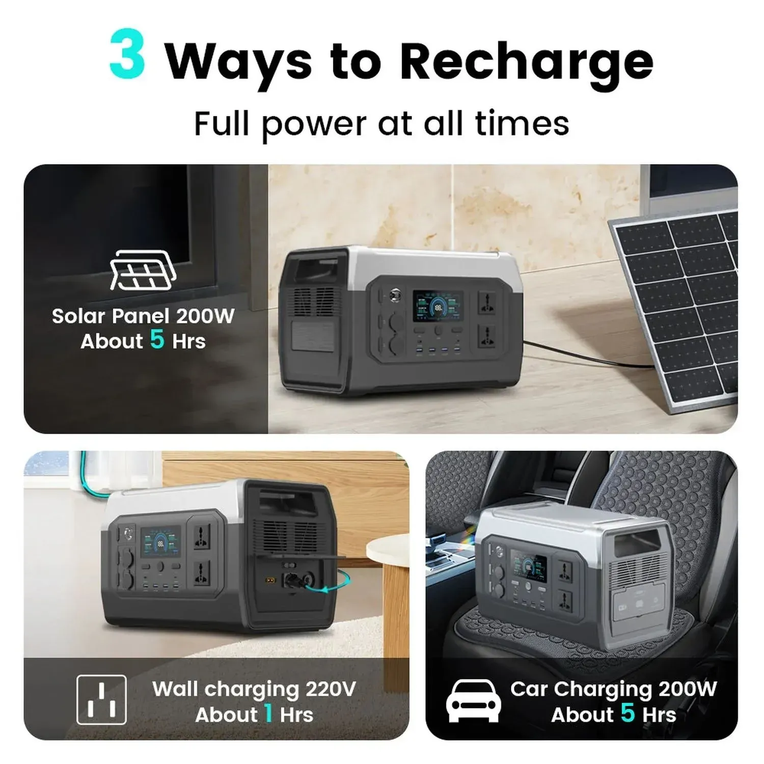 Портативная зарядная станция XPower XP1000 инструкция - изображение 6