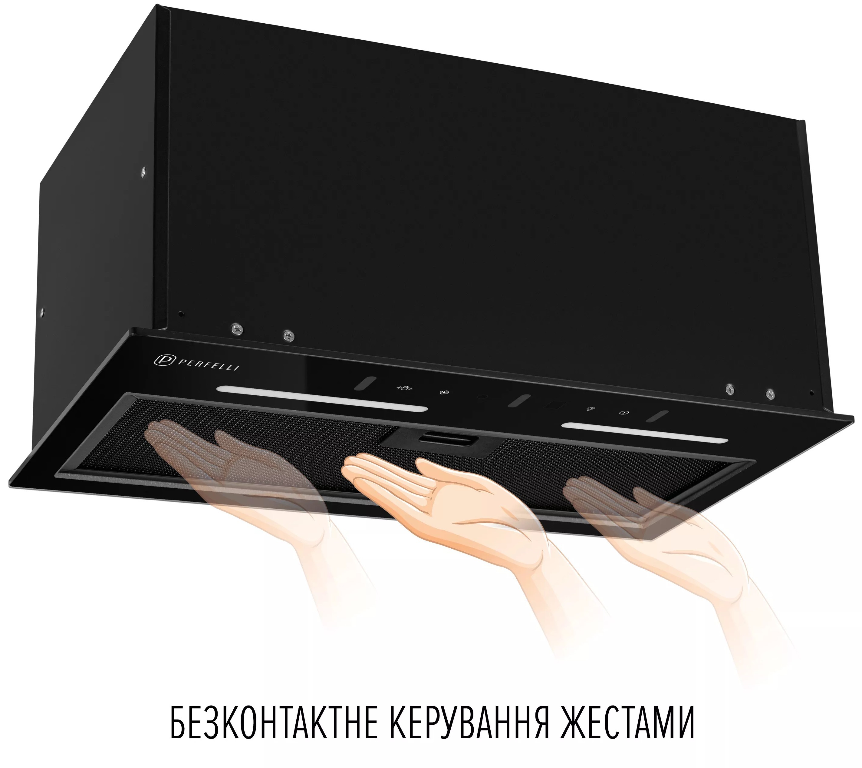 в продажу Кухонна витяжка Perfelli Viola 5QWRB Nero Silenzio - фото 3