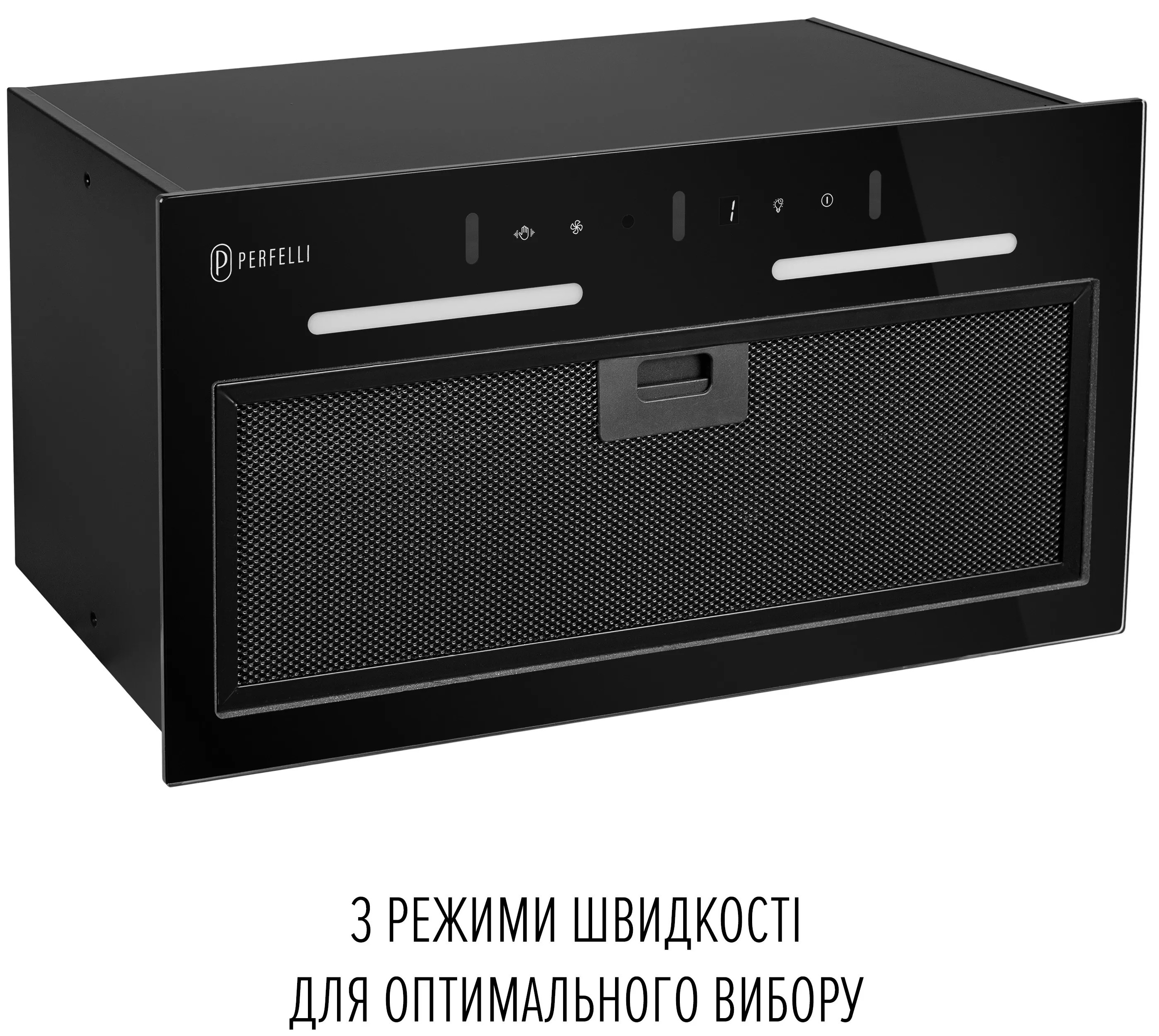 Кухонная вытяжка Perfelli Viola 5PWRB Nero характеристики - фотография 7