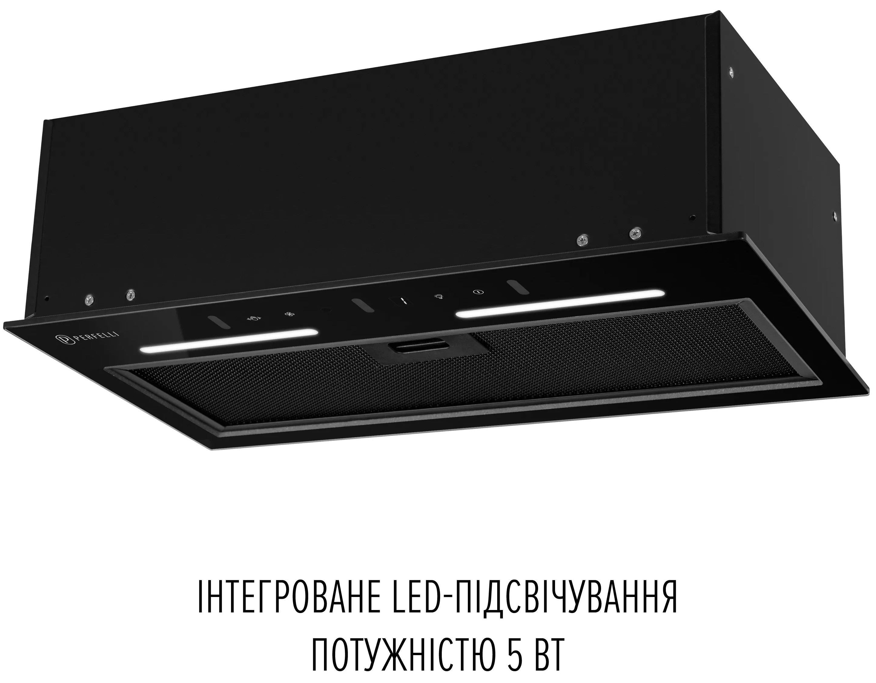 Кухонна витяжка Perfelli Viola 5JWRB Nero відгуки - зображення 5