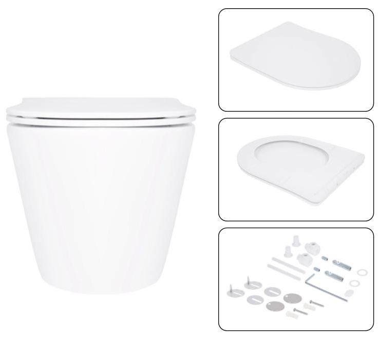 Комплект инсталляции 4 в 1 Q-tap Nest QT16335180W48206 цена 11114 грн - фотография 2