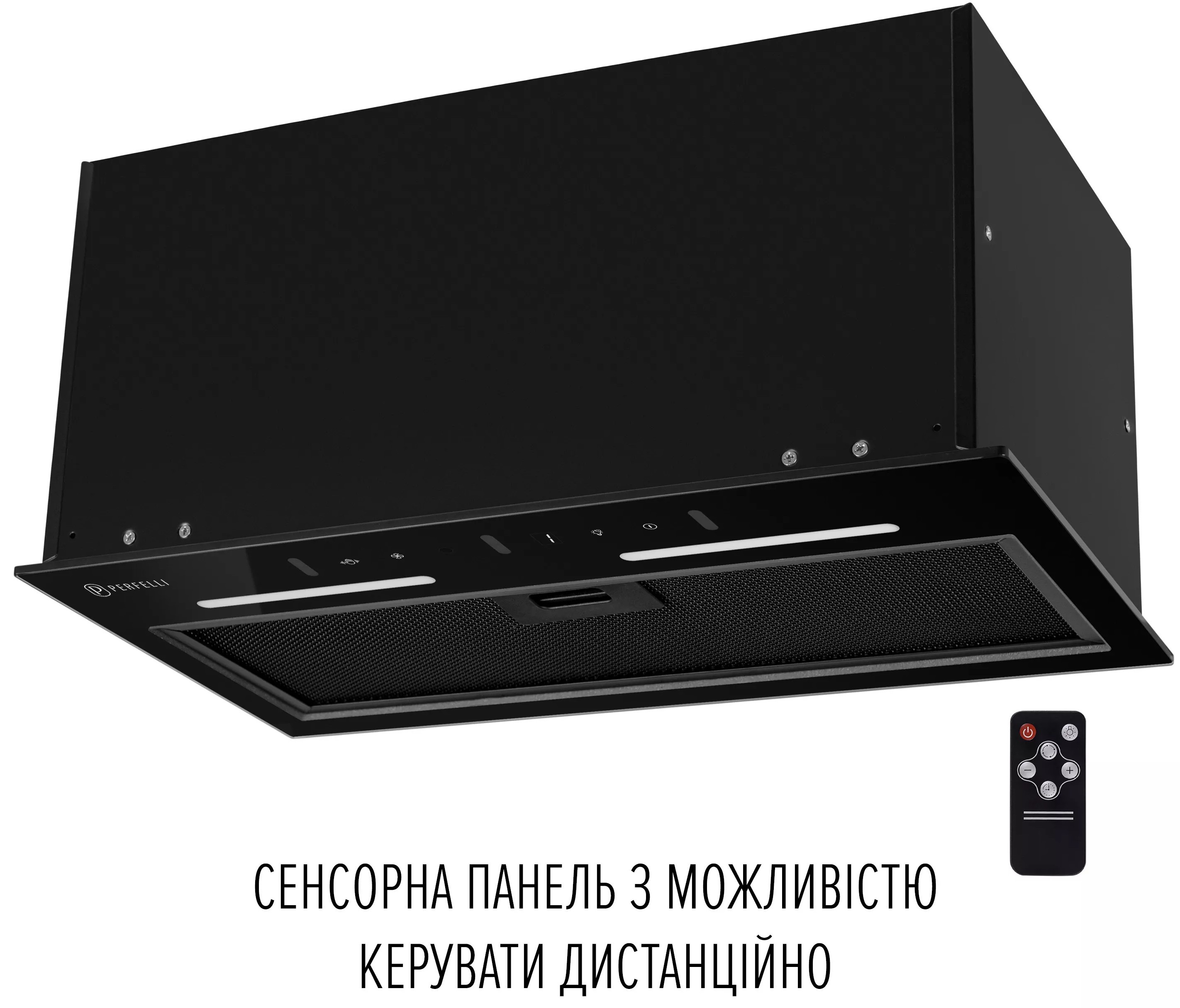 Кухонна витяжка Perfelli Viola 5NWRB Nero відгуки - зображення 5