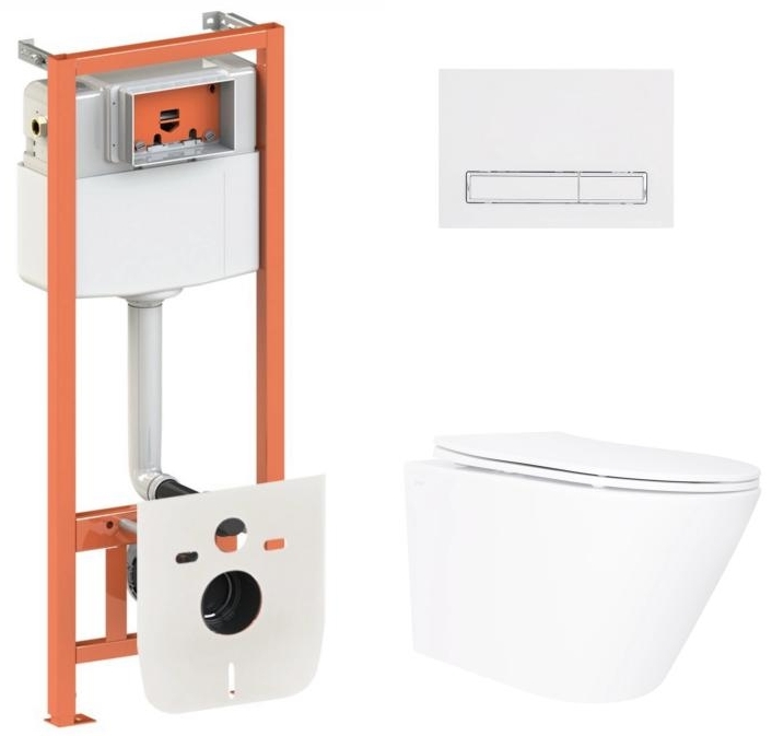 Комплект инсталляции 4 в 1 Q-tap Nest QT16335180W48182