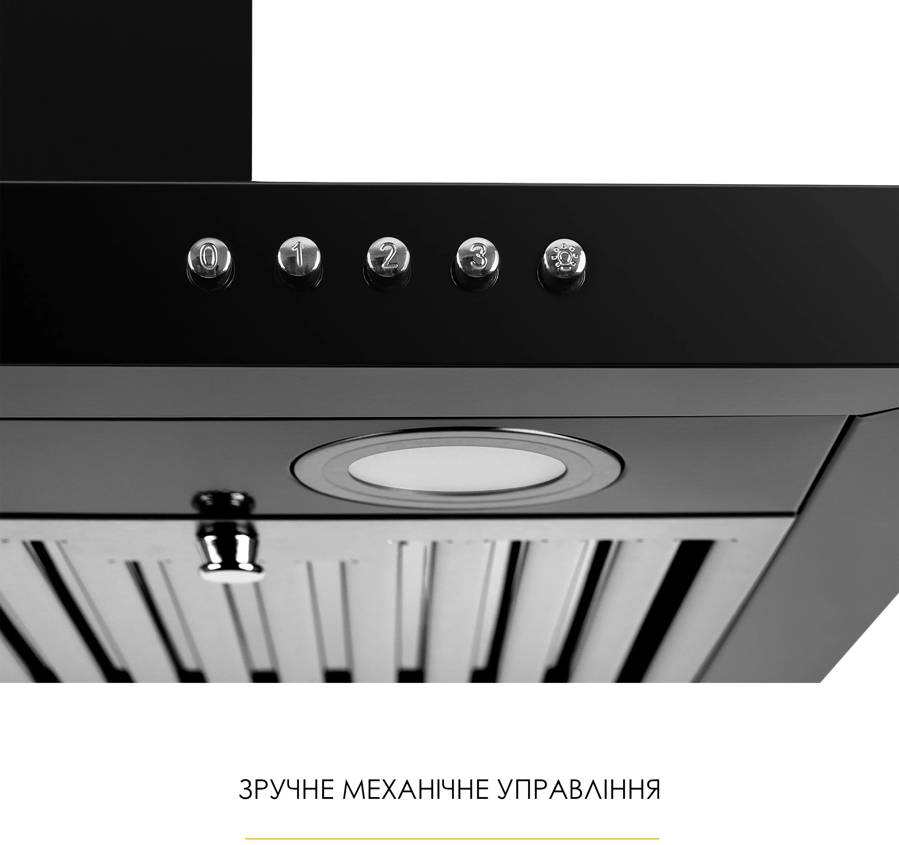 Кухонна витяжка Weilor MIST WTX 68 Black зовнішній вигляд - фото 9