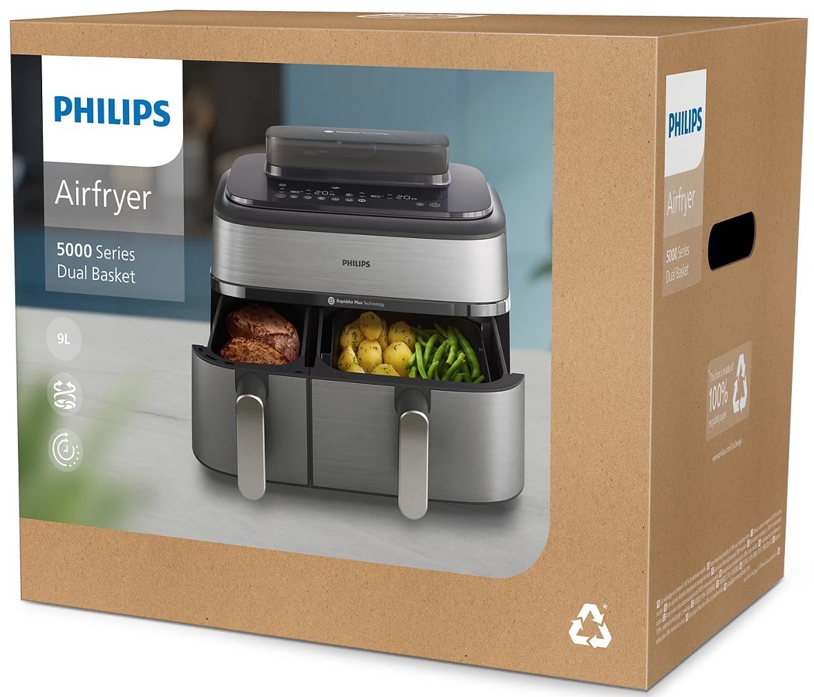 параметры Мультипечь Philips Ovi Dual Steam NA555/00 - фотография 21