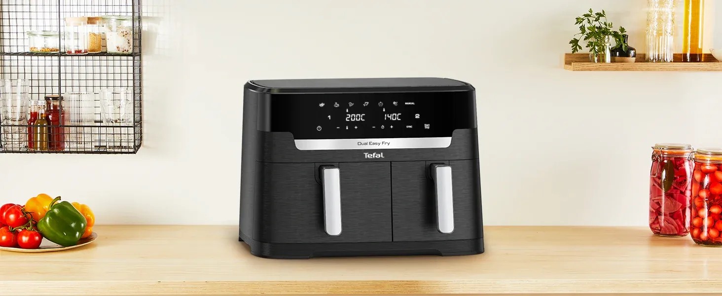 Мультипіч Tefal Dual Easy Fry XXL EY9428E0 відгуки - зображення 5