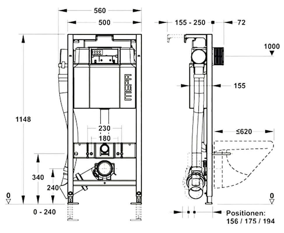 Rehau Mepa P31 (896512332) Габаритні розміри