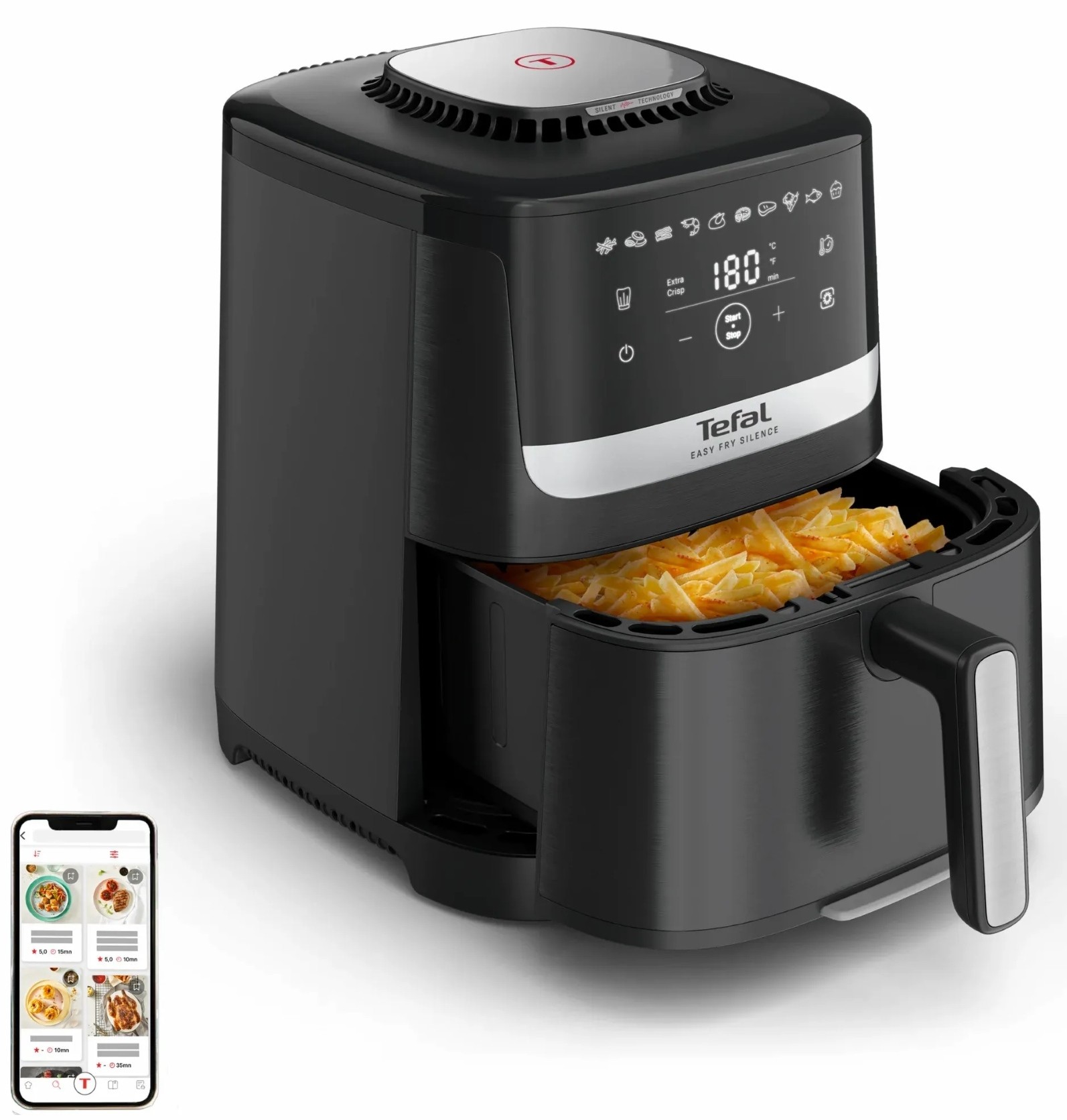 Мультипечь Tefal Easy Fry Silence EY5528E0 цена 6499 грн - фотография 2