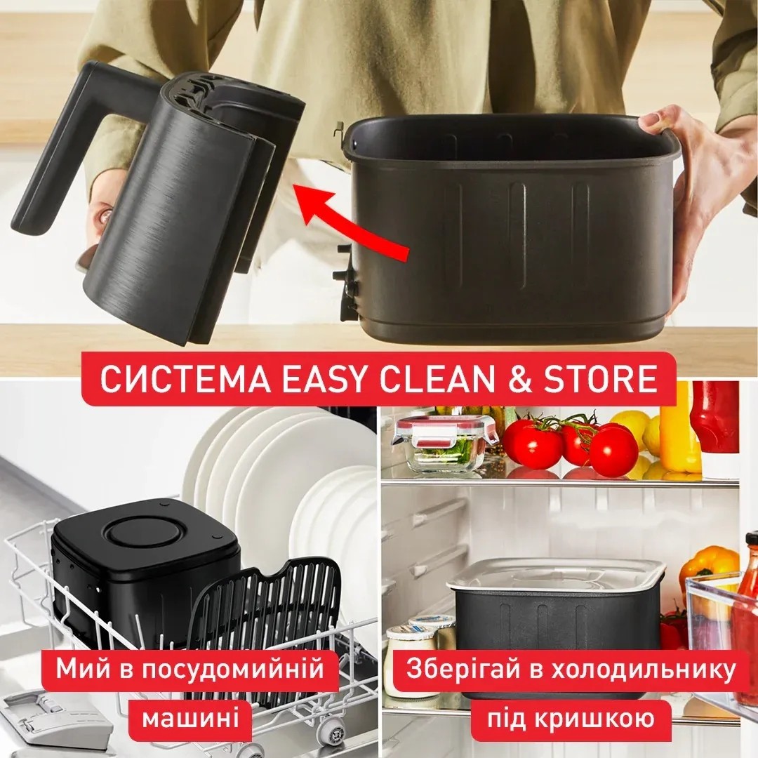 Мультипечь Tefal Easy Fry Silence EY5528E0 внешний вид - фото 9