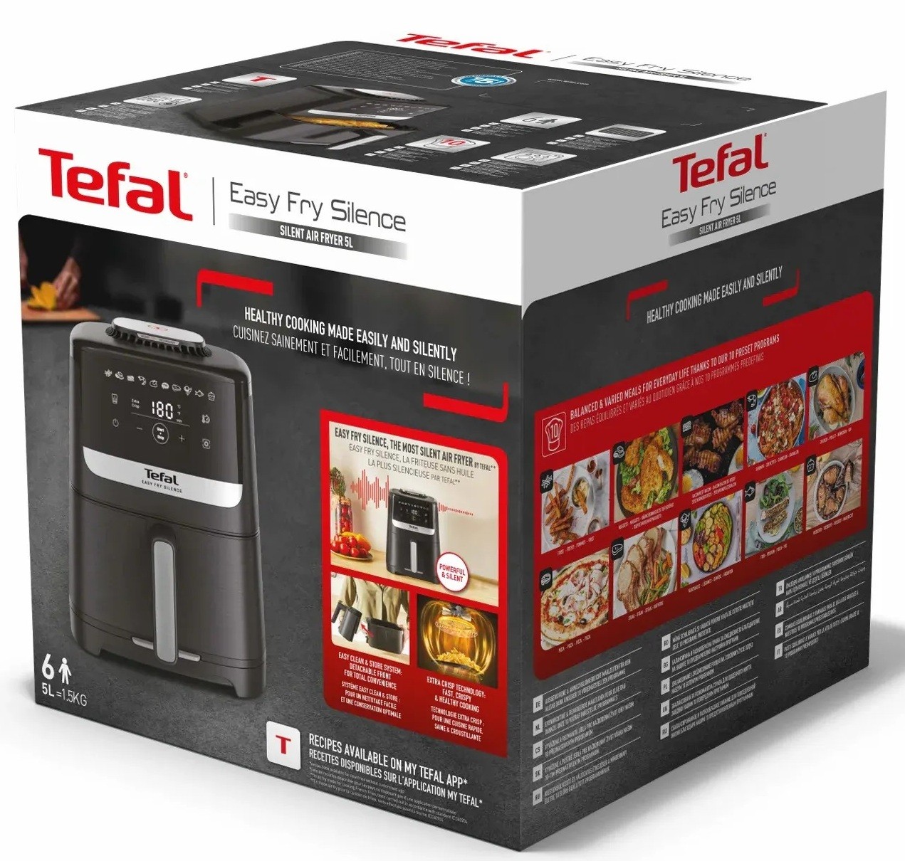Tefal Easy Fry Silence EY5528E0 в магазине в Киеве - фото 10